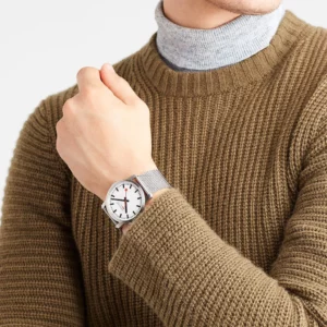 Simply Elegant White Dial, 41mm